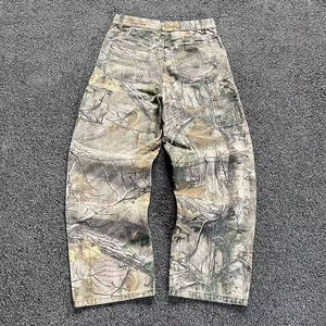 Pantalon de chasse cargo pour homme en coton 100% de haute qualité, camouflage, style parachute, personnalisable OEM/ODM, collection 2026 - Product Image 2