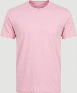 เสื้อยืดผู้ชายสีชมพู ผ้าฝ้าย 100% แขนสั้น คอกลม ทรงปกติ สวมใส่สบาย สีพื้น ผ้าเจอร์ซีย์ถัก แห้งเร็ว ระบายอากาศได้ดี เป็นมิตรกับสิ่งแวดล้อม - Product Image 1