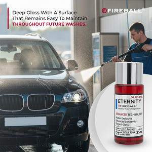 Revêtement céramique au graphène Fireball Eternity 105 ml (3 x 35 ml) Durabilité 10 ans Bouclier hydrophobe Résistant aux produits chimiques Effet miroir - Product Image 2