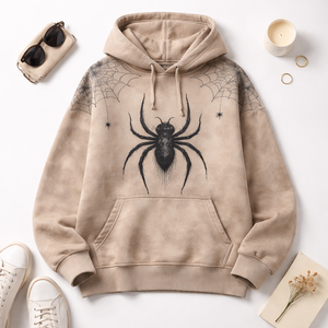 Vente en gros de sweats à capuche personnalisés en molleton 100 % coton écologique pour femmes, avec logo frontal, pour printemps/automne/hiver, achat en gros OEM - Product Image 4