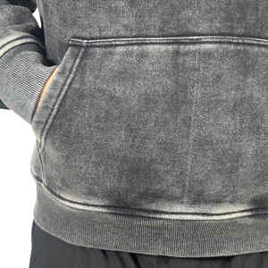 Sudaderas y sudaderas de moda para hombres Mujeres Parejas Hombres Super Soft Oversized Acid Wash Basics Hoodies - Product Image 5