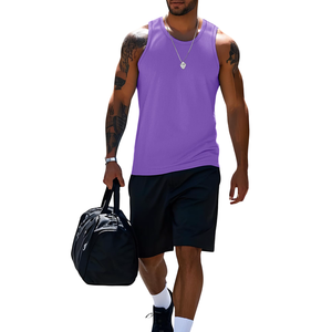 Débardeurs pour hommes sans manches, col rond, vêtements et couleurs personnalisés, débardeurs pour l'été, usage sportif, débardeur pour hommes - Product Image 4