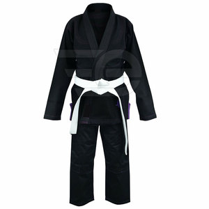 ชุดยูโด Bjj Gi ผ้าฝ้ายน้ำหนักเบา สำหรับผู้ชายและเยาวชน ชุดฝึกซ้อมที่ทนทาน เหมาะสำหรับยิมและการฝึกซ้อม - Product Image 5
