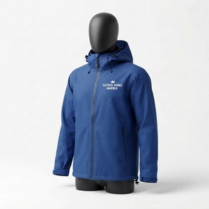 Chaqueta de Lluvia Deportiva Impermeable y Cortavientos para Hombre con Logotipo Personalizado, Chaqueta de Lluvia para Senderismo al Aire Libre - Product Image 5
