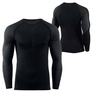 Camiseta de Compresión para Hombre, 100% Poliéster, Diseño Gráfico Personalizado, para Natación, Ejercicio y Fitness, Ajuste Ceñido, Lavada - Product Image 4