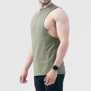 เสื้อกล้ามผู้ชายผ้าฝ้าย 100% ระบายอากาศได้ดี คุณภาพสูง ราคาประหยัด เหมาะสำหรับใส่ลำลองในฤดูร้อน - Product Image 3