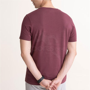 Camiseta de Hombre de Alta Calidad 100% Algodón, Logotipo Personalizado, Talla Única, Tela de Felpa, Secado Rápido, Ecológica - Mejor Precio para Venta en Línea - Product Image 3