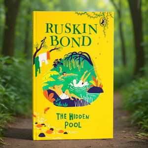 La piscine cachée de l'auteur Ruskin Bond, impression de livre broché personnalisé à couverture souple - Product Image 3