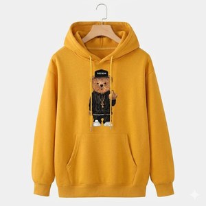 เสื้อฮู้ดดี้พิมพ์ลายเทรนด์ใหม่สำหรับผู้ชาย เสื้อสเวตเชิ้ตผ้าฝ้ายสวมหัว สไตล์ลำลอง สตรีทแวร์ แขนยาว เสื้อฮู้ดดี้แบบสั่งทำพิเศษ - Product Image 5