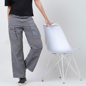 Pantalones Cargo Impermeables de Moda al por Mayor para Hombre, Pantalones Holgados de Alta Calidad con 6 Bolsillos de Poliéster/Algodón - Product Image 5