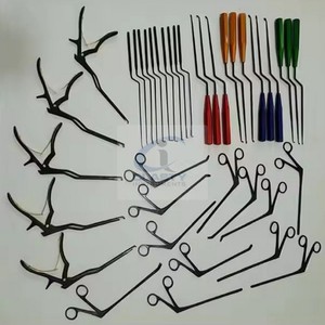 ชุดเครื่องมือผ่าตัดกระดูกสันหลังแบบรุกรานน้อย CLASTY INSTRUMENTS ทำจากเหล็กกล้าไร้สนิม สำหรับการผ่าตัดหลังส่วนล่างด้วยมือ  สำหรับศัลยกรรมกระดูกและข้อ - Product Image 4