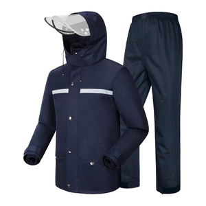 Combinaison de pluie d'extérieur personnalisée, coupe-vent, imperméable, vêtements de trekking, fabricant OEM ODM - Product Image 1
