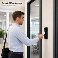 Lecteur de contrôle d'accès intelligent à double technologie Slim, lecteur de carte sans contact pour systèmes de contrôle d'accès