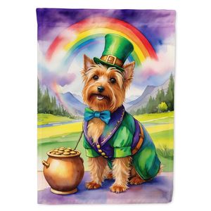 Australian Terrier St Patrick's Day <b>Garden</b> <b>Flag</b> Multicolor Decorative Yard Banner for Patio Artwork Mailbox <b>Flag</b> for Flower Beds - Product Image 1