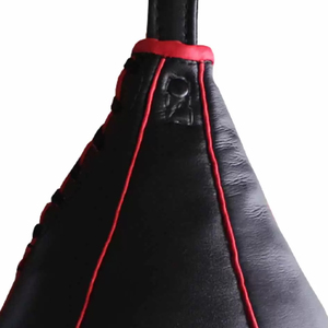 Ballon de boxe professionnel fabriqué en usine pour l'entraînement de frappe, ballon de frappe en cuir de haute qualité pour l'entraînement de vitesse - Product Image 2