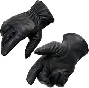 Soldes Exceptionnelles : Gants Premium en Cuir Véritable pour Homme – Doux, en Peau de Mouton, Respirants, pour l'Hiver, le Cyclisme et l'Usage Quotidien en Extérieur - Product Image 4
