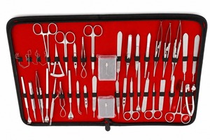 Pentax Surgical 45-Piece Surgical Instrument Set Stainless Steel Eye Surgery Kit Hospital Clinic CE Certified Class I Manual - Product Image 5