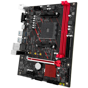 Jginyue มาเธอร์บอร์ด A520M-H AM4 DDR4สูงสุด64GB สล็อต M.2 * คอมพิวเตอร์1ชิ้นรองรับ <span class=keywords><strong>Ryzen</strong></span> 4000ซีรีส์และซีรีส์<span class=keywords><strong>5000</strong></span> - Product Image 2