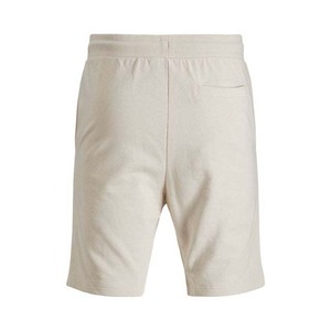 Shorts mi-longs tricotés décontractés pour hommes, taille élastique, couleur unie, grande taille, style sport d'été, inspirés de la mode européenne et américaine - Product Image 2