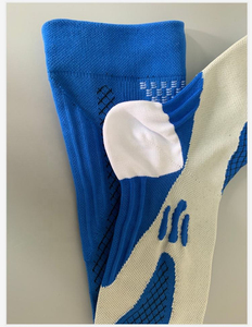 Knee High <b>Compression</b> <b>Socks</b> For <b>Running</b> Breathable Geometric Pattern Spandex Polyester Adult Sport <b>Socks</b> Summer - Product Image 5
