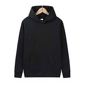 Sudadera Personalizada con Logotipo Bordado, 100% Algodón, Forro Polar, Transpirable, para Hombre y Mujer, Color Sólido, Estilo Casual Holgado - Product Image 2