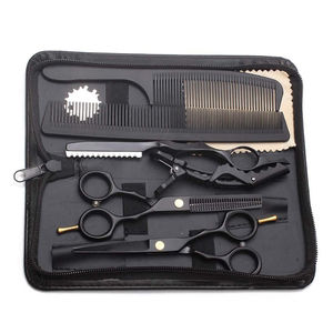 Juego de Tijeras de Peluquería Profesional para Cortar el Cabello, Juego de Peines de Peluquería - Product Image 1