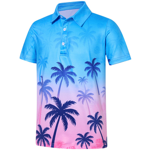 Camiseta de Polo de Golf Juvenil a la Moda, de Manga Corta, Transpirable, Ropa Deportiva Atlética, Ropa Deportiva para Actividades al Aire Libre - Product Image 1