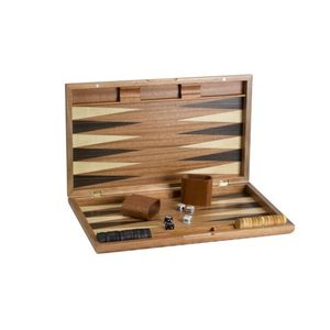 Jeu de Backgammon Pliant en Bois en Gros, Ensemble Professionnel Personnalisé Fait Main, Jeu de Société Stratégique - Product Image 1
