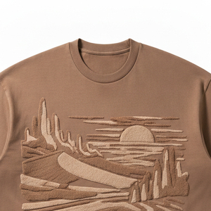 Luxury 300gsm Puff Print <b>T</b> <b>Shirt</b> Vintage Wash Acid Wash Men Streetwear Custom Foam Printing Unisex Tee Manufacturer OEM - Product Image 4