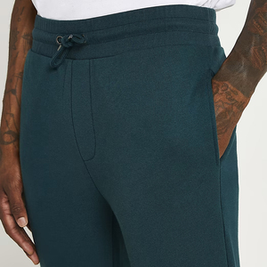 Pantalon de survêtement personnalisé pour homme grande taille, anti-humidité, respirant, décontracté, qualité supérieure, 100 % coton avec logo à la taille - Product Image 6