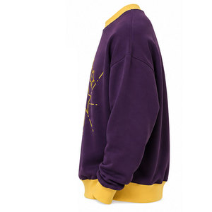 เสื้อสเวตเชิ้ตหนานุ่มสำหรับผู้ชาย ดีไซน์เรียบง่าย คอวี แขนยาว เหมาะสำหรับใส่ลำลองในฤดูหนาว - Product Image 6