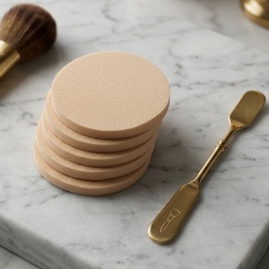 [K-ESSENTIALS] ฟองน้ำแต่งหน้า K-Beauty Glow Puff Air Heart Natural Soft Touch สำหรับลงรองพื้น - Product Image 4