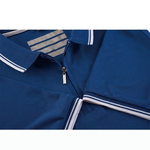 Nouvelle Arrivée - Lots de Polos Unis pour Hommes - T-shirts Polo Décontractés et Tendance Coupe Slim - Vêtements de Rue OEM en Gros à Vendre - Product Image 4
