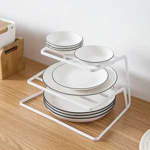 Escurridor de Platos de 2 Niveles de Acero Inoxidable, Organizador de Cocina con Bandeja de Goteo Extraíble, Ahorra Espacio, para Platos, Tazones y Tazas - Product Image 2