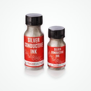 Encre conductrice argentée 1 litre, haute conductivité 70-80% argent pour circuits et électrodes, emballage personnalisé - Product Image 1