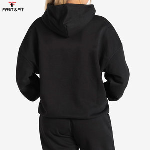 เสื้อฮู้ดผู้หญิงแบบสบายๆ ผ้าฟลีซ เสื้อสเวตเชิ้ตอุ่นๆ - Product Image 2