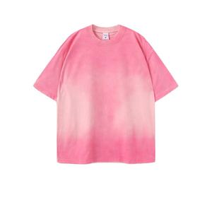 เสื้อยืดคอกลมสไตล์ใหม่ลำลองสำหรับผู้ชาย เสื้อยืดซันเฟด วัสดุผ้าฝ้าย 100% - Product Image 4