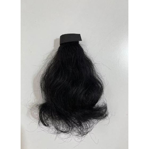 Extensiones de Cabello de Textura Suave, Extensiones de Cola de Caballo Remy Indias, Cabello Liso y Sedoso, Extensiones de Cabello Sin Enredos - Product Image 1