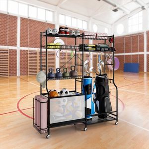 Organizzatore per Attrezzature Sportive, Scaffali da Garage per una Comoda Conservazione - Product Image 2
