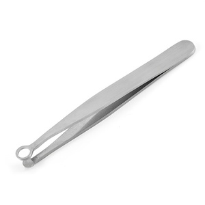 Pinzas Profesionales de Acero Inoxidable para Recortar el Vello de la Nariz, con Punta Redondeada Segura, Herramienta Manual para Eliminar el Vello de la Nariz para Hombres y Mujeres - Product Image 1