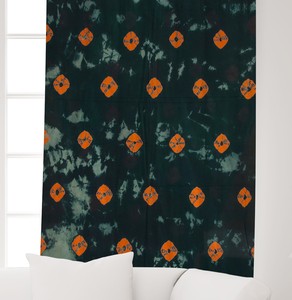 ผ้าม่านพิมพ์ลายไทไดพรีเมียม ผ้าฝ้ายเนื้อนุ่ม สไตล์โบฮีเมียน สำหรับห้องนั่งเล่น ห้องนอน ร้านกาแฟ ขายส่งจากอินเดีย - Product Image 5