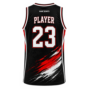 Camiseta Deportiva Profesional Barata al por Mayor con Diseño Personalizado, Jersey de Baloncesto Transpirable Sublimado - Product Image 4