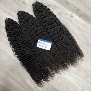 MEGA SOLDES 100% Cheveux vierges vietnamiens bouclés birmanes Extensions de cheveux d'un seul donneur Cheveux bruts Super doux Couleur naturelle Boucle longue durée Grand stock - Product Image 5