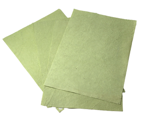 Camelon Exports – Lot de 10 feuilles A4 de papier Lokta froissé, papier d'écriture de qualité supérieure, couleurs qui ne bavent pas, stylo à encre inclus, fabriqué au Rajasthan - Product Image 3