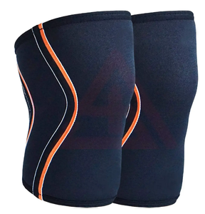 ELIXE SPORTS Genouillère en néoprène à enfiler, respirante, protection complète, universelle, unisexe, toutes saisons, pour haltérophilie - Product Image 1