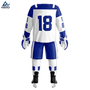 Nuevo Producto de Moda, Uniforme de Hockey sobre Hielo Deportivo Transpirable, Sublimado por Completo, Personalizado para Equipos, Duradero y Ligero - Product Image 6