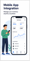Application mobile SaaS de gestion des stocks d'entrepôt, suivi des stocks multi-fournisseurs, surveillance en temps réel, gestion des stocks via internet