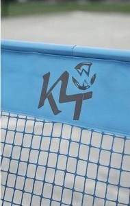 K4 Récepteur de ballon pliable pour entraînement de football, filet bleu en maille, but en acier, angle réglable pour adultes, utilisation toutes saisons - Product Image 3