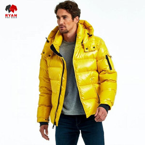 เสื้อแจ็คเก็ตพัฟเฟอร์คุณภาพสูงแบบกำหนดเองสำหรับผู้ชาย ผู้ใหญ่ และเด็ก  โลโก้แบบกำหนดเอง ดีไซน์ ODM สีพื้น - Product Image 4