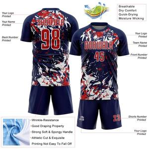 Chándal Deportivo de Fútbol de Jersey Transpirable y Cómodo de Alta Calidad, Jersey de Fútbol de Secado Rápido, Uniforme de Fútbol - Product Image 4
